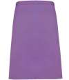 PR151 Colours Mid Length Apron Rich Violet colour image
